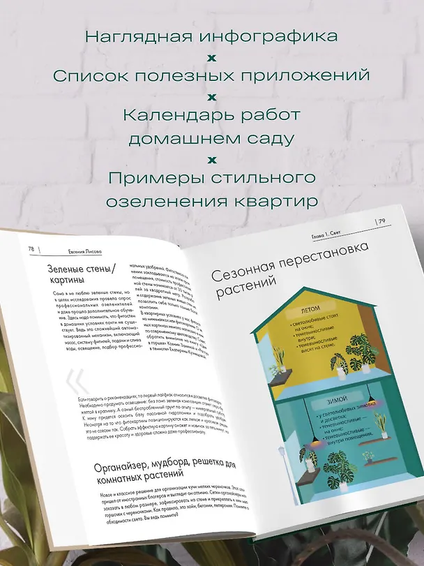 Книга Заклинатель комнатных растений. Секретные лайфхаки от профессионального цветовода (Евгения Лисова) — 9