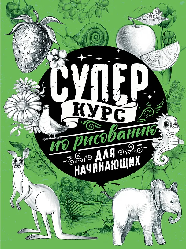 Книга Суперкурс по рисованию для начинающих (Мистер Грей) — 1