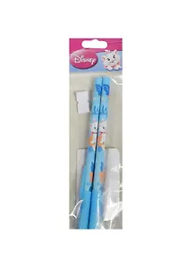 Ручки шариковые 02шт "Marie Cat" (синие 2шт) 0.7мм, европодвес,Disney