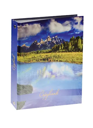 Тетрадь на кольцах в клетку Феникс+, "Альпы", 160 листов 240765