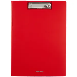 Папка-планшет А4 "Matt Classic" пластик, красный, Erich Krause