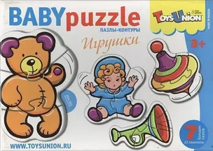 Пазлы-контуры ToysUnion Игрушки 7 пазлов, 23эл. 00-607 — 2241090 — 1