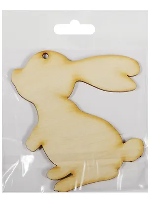 Подвеска на елку Зайчик (92х100х3) (162896) (Полноцвет) 2560104