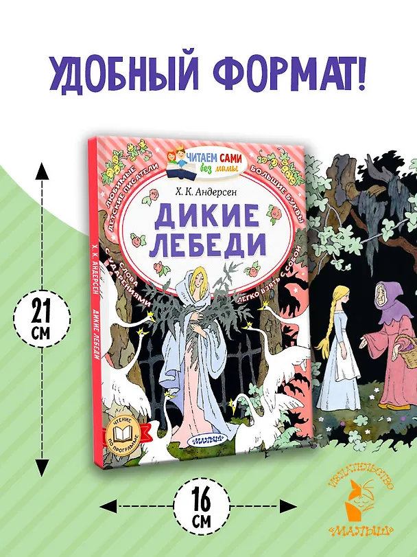 Книга Дикие лебеди (Ганс Христиан Андерсен) — 8