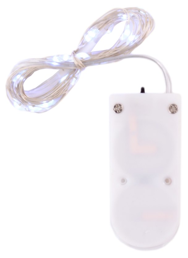 Гирлянда-проволока LED (20 белых ламп) (1,9 м) 2950609 — 1