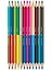 Карандаши цветные Maped, Color'Peps, двухсторонние 24 цвета 12 штук — 235168 — 2