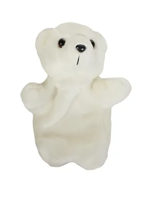 Мягкая игрушка на руку Белый медведь (305060) (упаковка) 2422263