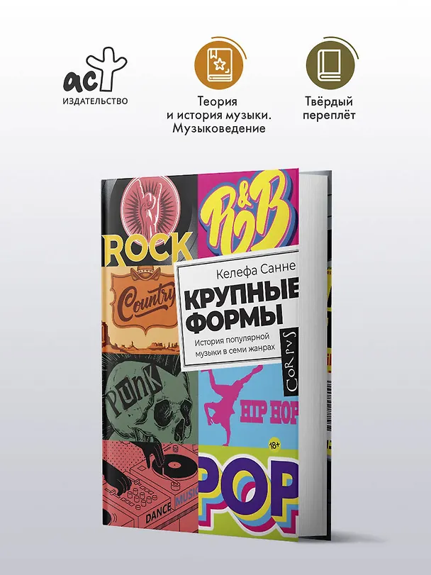 Книга Крупные формы (Келефа Санне) — 4