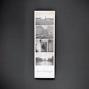Закладка "Фотоколлаж. Ростральная колонна, ч/б"