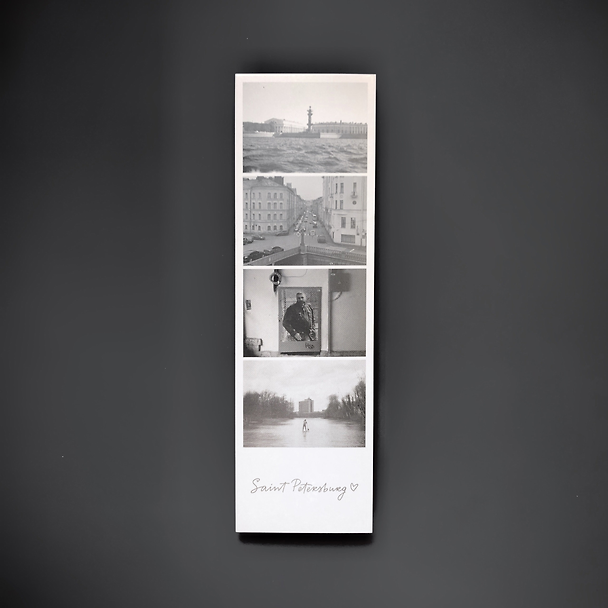 Закладка "Фотоколлаж. Ростральная колонна, ч/б" 3162237 — 1