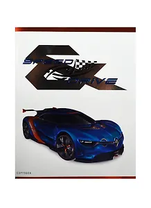 Тетрадь в клетку Unnika, "Автопробег", 48 листов, в ассортименте