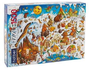 Пазл 1500 элементов "Ледниковый период" 830х580мм