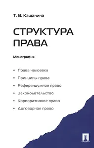 Структура права. Монография