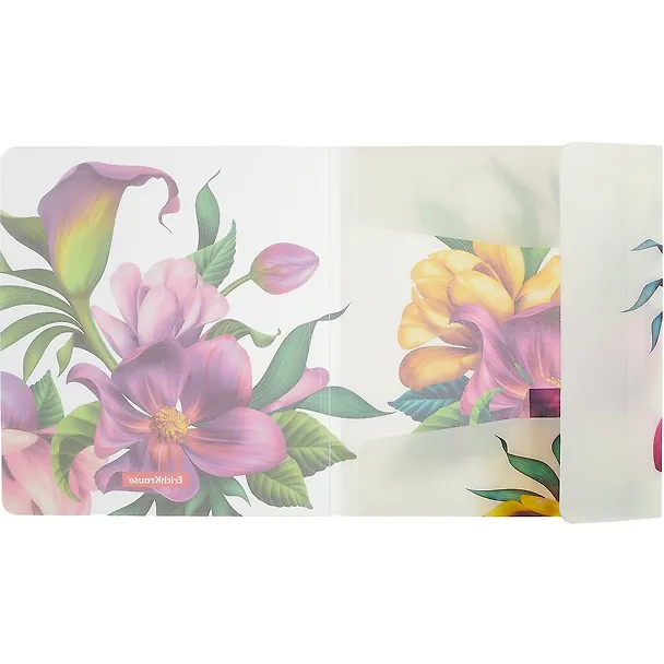 Папка на резинке A5+ "Tropical Flowers" пластик, Erich Krause 259301 — 2