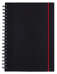 Тетрадь А4- 120 листов, клетка, "Favorite Black. No 4"