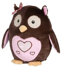 Игрушка мягкая, Maxitoys, Сова Влюбленная с Бантиком 22см MT-HH-B28874E