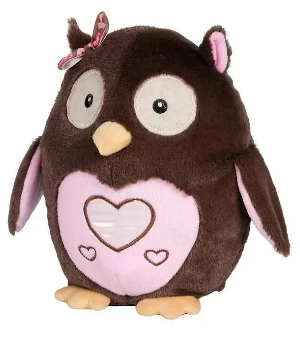 Игрушка мягкая, Maxitoys, Сова Влюбленная с Бантиком 22см MT-HH-B28874E 329479 — 1