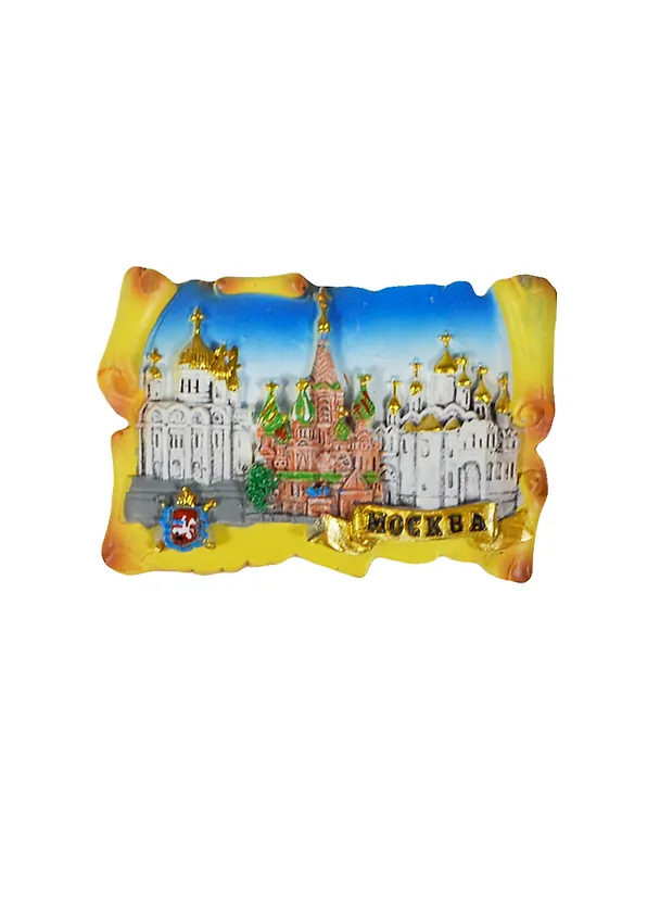 Магнит полист. свиток Москва Коллаж (022-06-19K35) 2415666 — 1