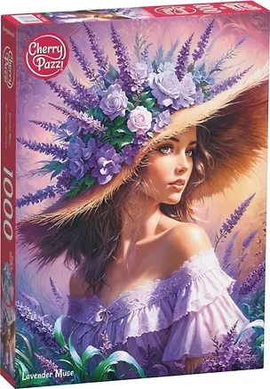Пазл «Лавандовая муза» 1000 элементов, Cherry Pazzl 3096541