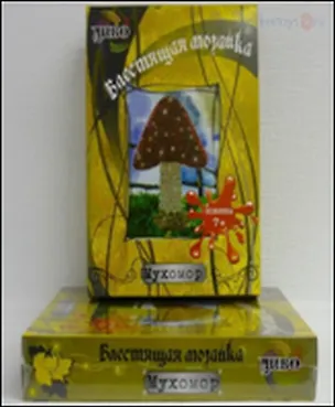 Блестящая мозаика Мухомор (D120) (7+) (набор) (коробка) 2306904