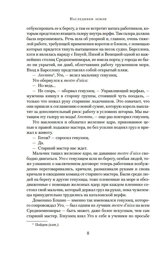 Книга Наследники земли (Ильдефонсо Фальконес) — 9