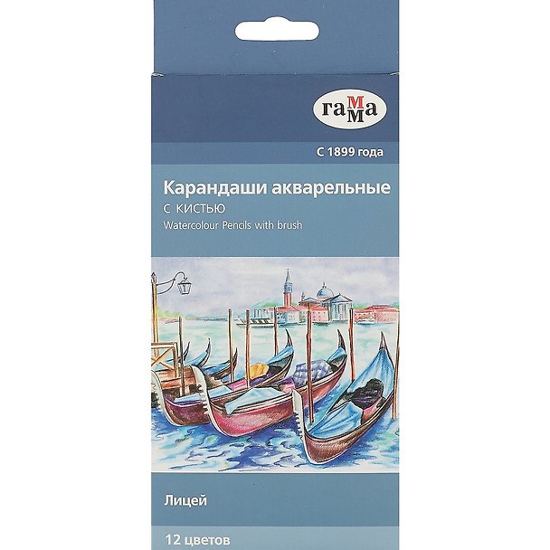 Цветные карандаши «Лицей», 12 цветов 252335 — 1