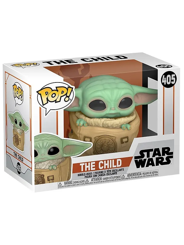 Фигурка Funko POP! Bobble Star Wars Mandalorian Child w/ Bag 2946697 — 2