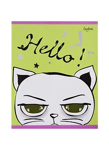 Тетрадь в клетку Unnika, "Стильная бригада", 48 листов, в ассортименте