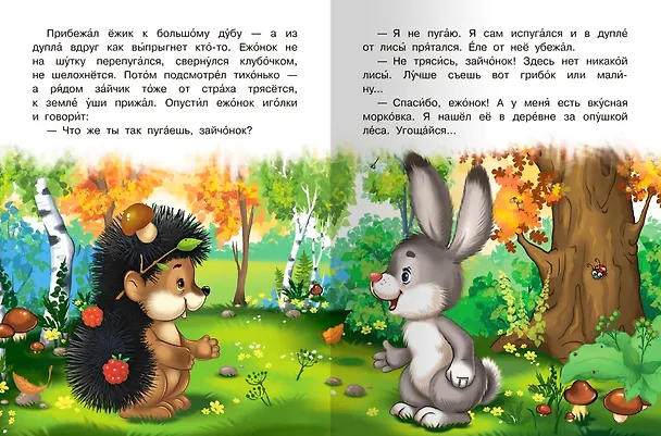 Книга Сказка про ежика (Е. Русакова) — 2