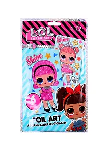 Набор для творчества аппликация из фольги LOL Madame Queen... (LF0001-3)