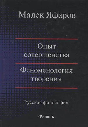 Опыт совершенства. Феноменология творения. Русская философия — 2787111 — 1