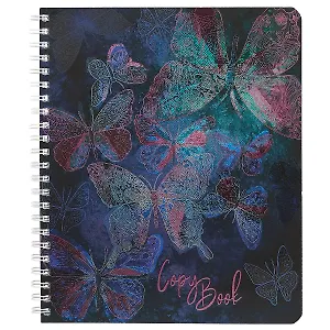 Тетрадь в клетку Феникс+, "Бабочки", 80 листов