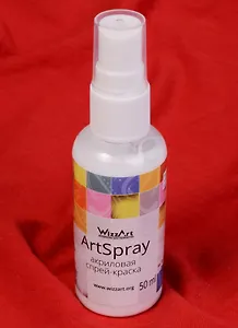 ArtSpray Акриловая спрей-краска Белый снег (ST38) (флакон) (50мл) (WizzArt)