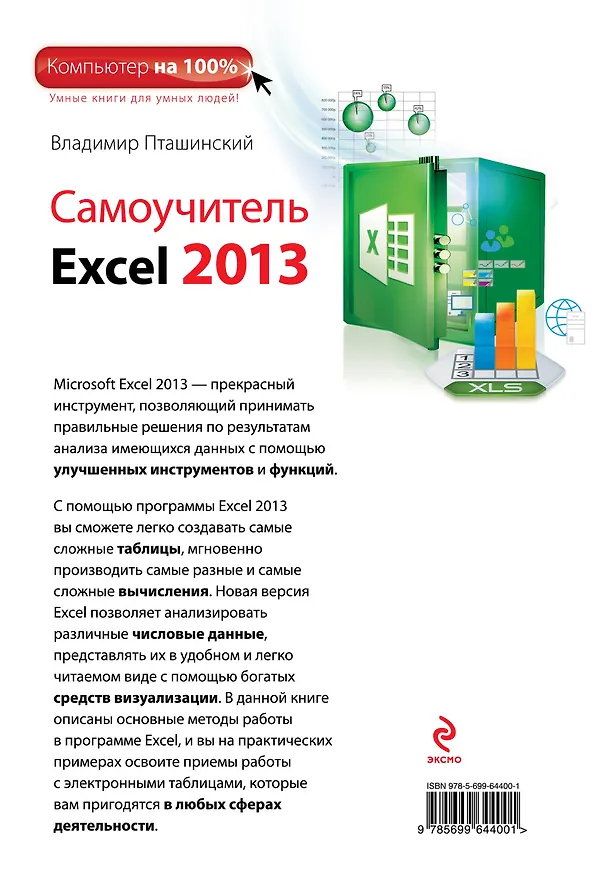 Книга Самоучитель Excel 2013 (Владимир Пташинский) — 2