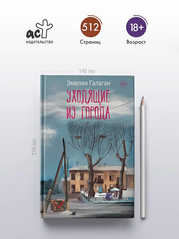 Книга Уходящие из города (Эмилия Галаган) — 6