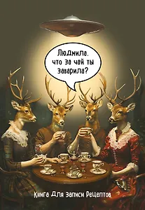 Книга для записи кул.рецептов А5 48л "Людмила, что за чай ты заварила?"