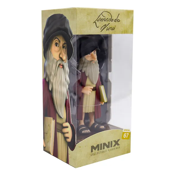 Коллекционная фигурка Леонардо да Винчи (12см) (Minix) (16105) 3118723 — 5