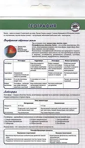 География Шпаргалка