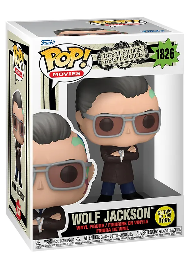 Фигурка Funko POP! Movies Beetlejuice 2 S2 Wolf Jackson (GW) (1826) (Fun86684) 3120241 — 2
