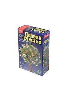 Плетение из бисера и пайеток Дерево счастья Яблоня в цвету (Дер-001) (LORI) (набор для творчества) (7+)
