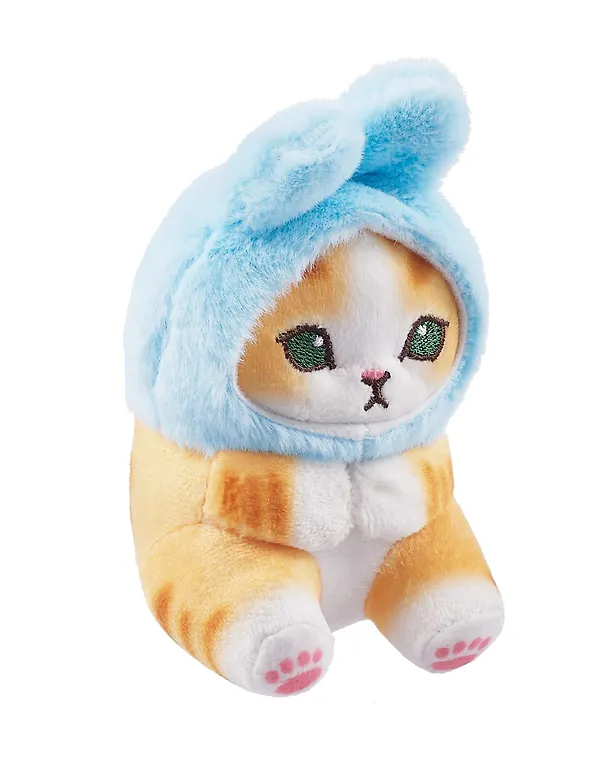 Брелок Kawaii Котик-Кролик Кигуруми (текстиль) (12 см) 3046008 — 9