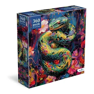 Пазл "Зеленый питон". 360 элементов
