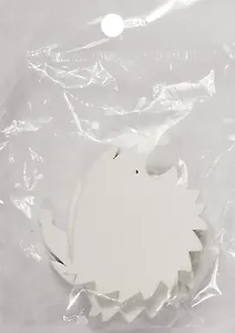 Заготовка из дерева, ежик, 3 шт, 5*4 см, белый (11-00410-15-731)