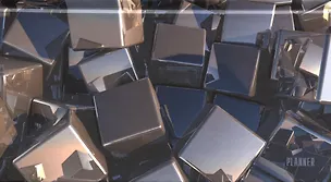 Планинг недат. 64л "Кубы" карманный, 7БЦ, мат.лам, выб.лак, офсет 2974913