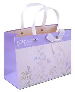 Пакет А5 24*19*9.5 "Полевые цветы" жен., бум.мат.ламинат