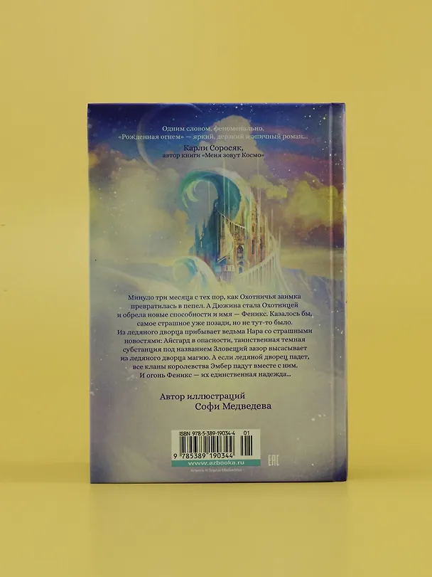 Книга Рожденная огнем. Книга 2. Феникс и ледяной дворец (Ашлин Фаулер) — 10