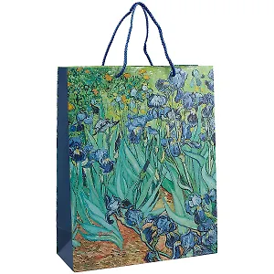 Пакет А4 32*26*10 "Ирисы.Basic" жен., бум.мат.ламинат