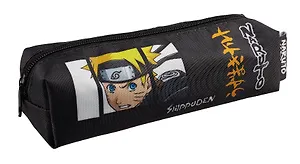 Пенал-косметичка "Naruto" 4,5*20*6 см, полиэстер, молния
