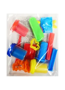 Набор д/лепки ВЕСЕЛЫЕ ФИГУРКИ (10 предм.) (тесто формочки) (30418) (КРЕАТТО) (3+) (коробка)