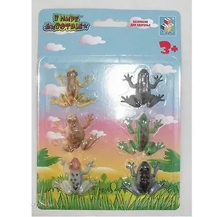 Набор В мире животных Лягушки (Т53844) (6шт) (блистер) 2298913